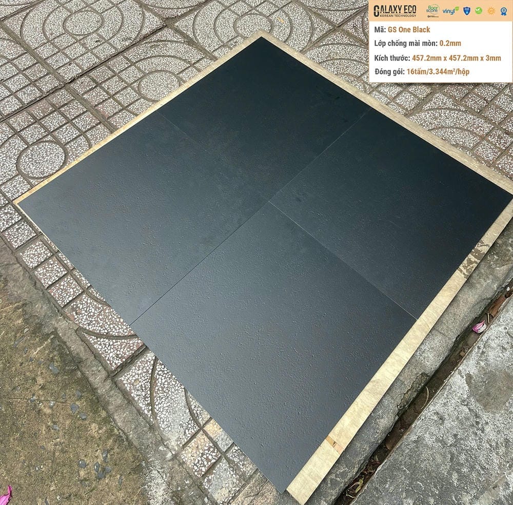 Galaxy Eco Black Vinyl Flooring 3