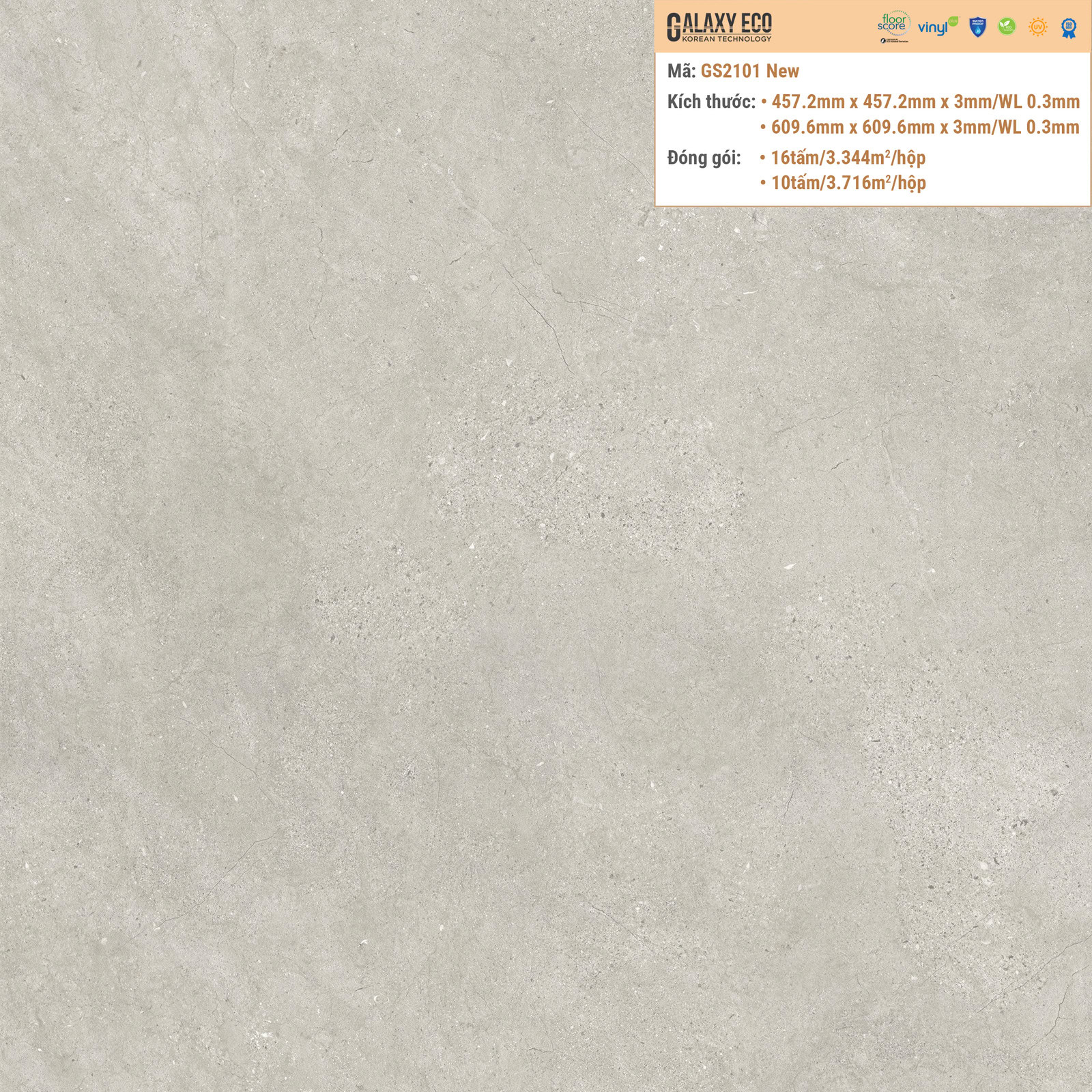 Galaxy Eco GS2101 New vinyl flooring