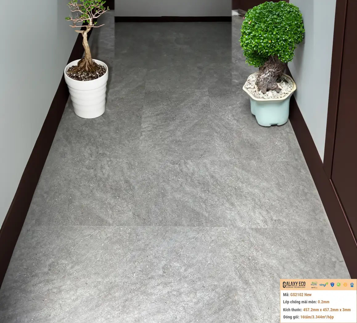 Galaxy Eco GS2102 New Concrete-Look Vinyl Flooring