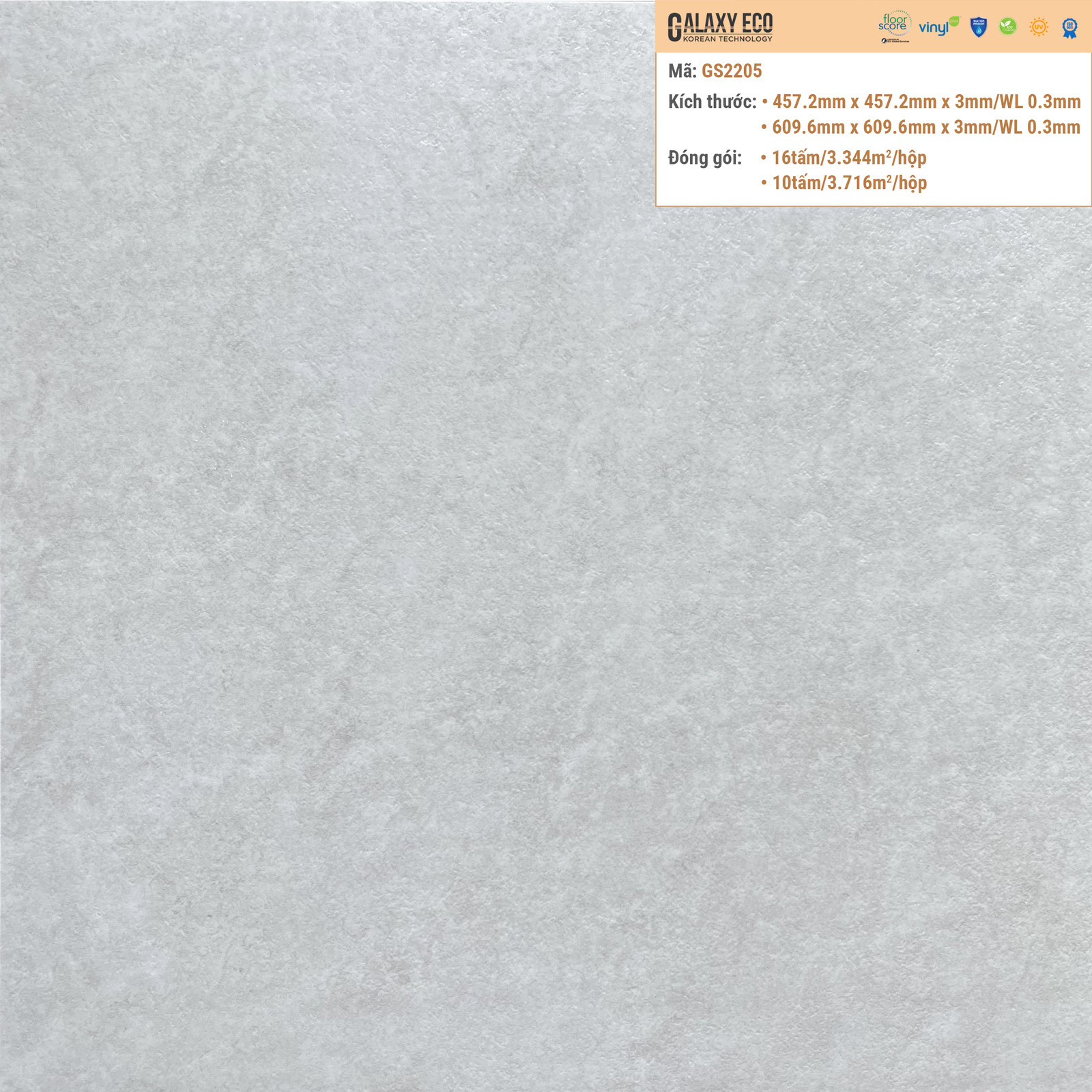 Galaxy Eco GS2205 vinyl flooring