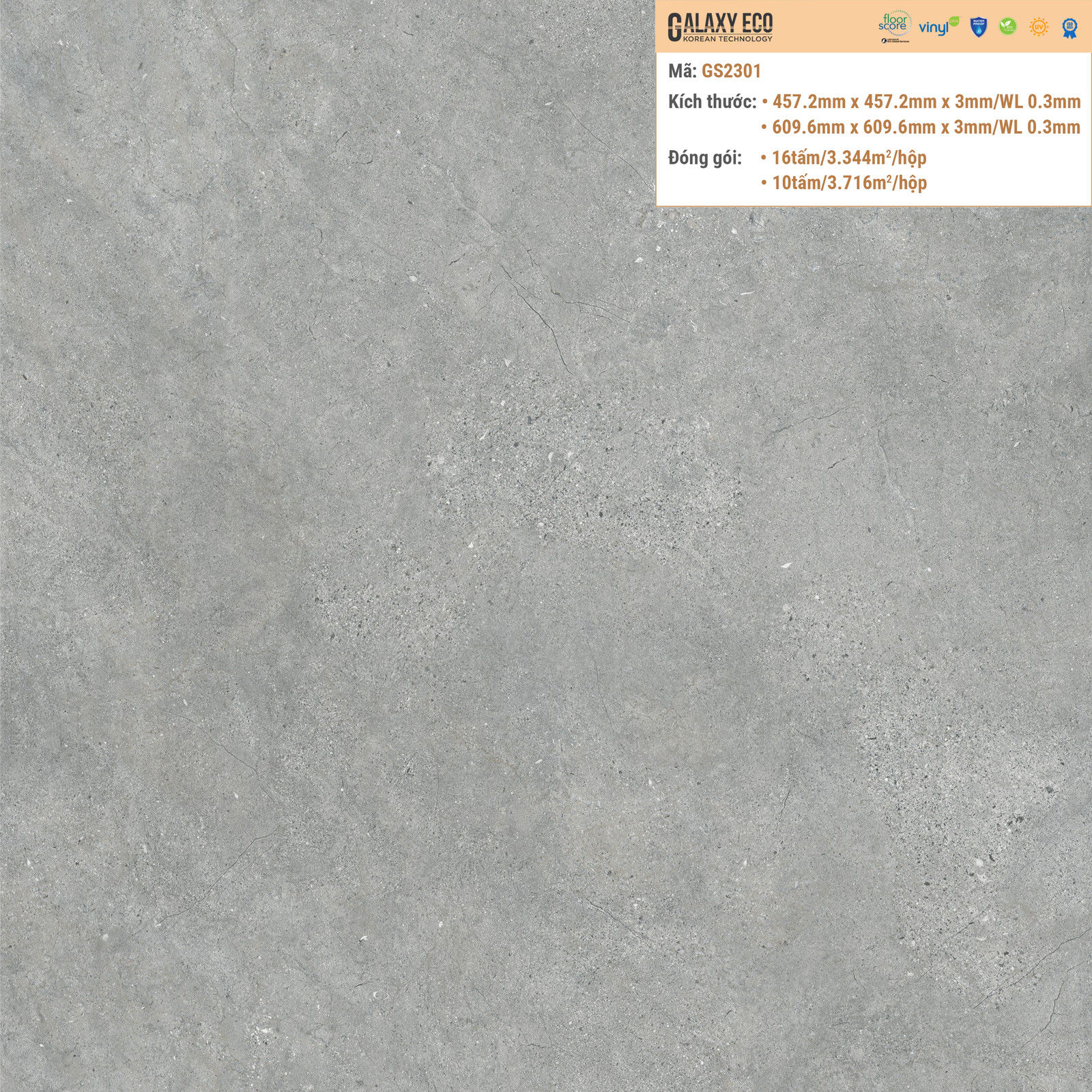 Galaxy Eco GS2301 Vinyl Flooring