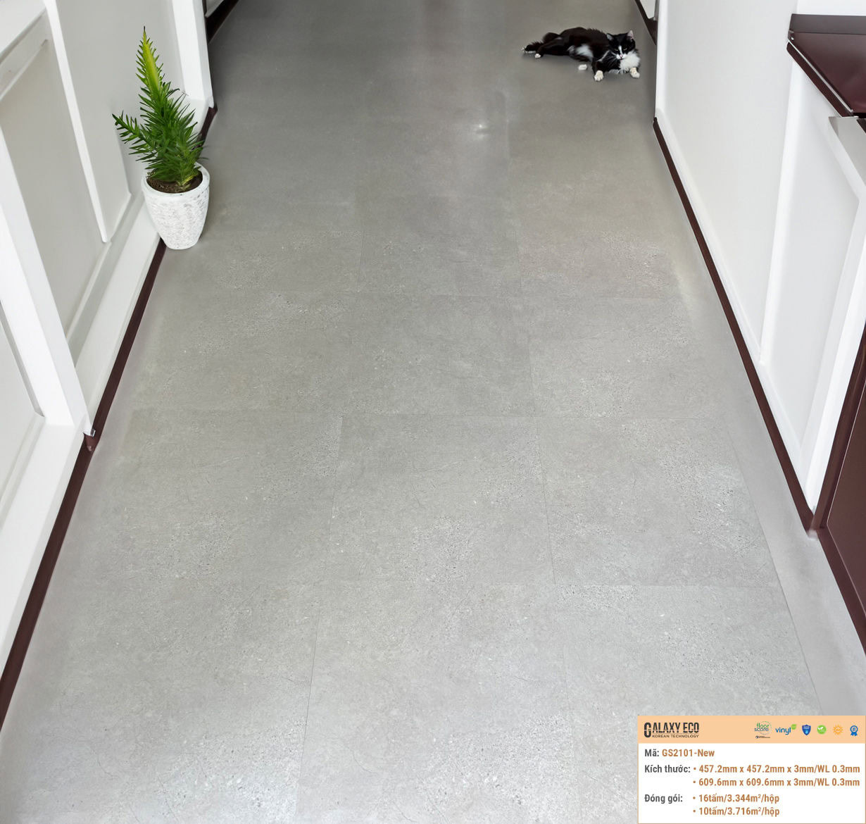 Galaxy Eco GS2101 New vinyl flooring