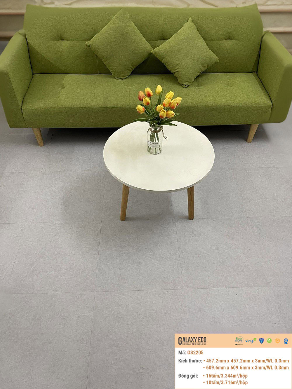 Galaxy Eco GS2205 vinyl flooring