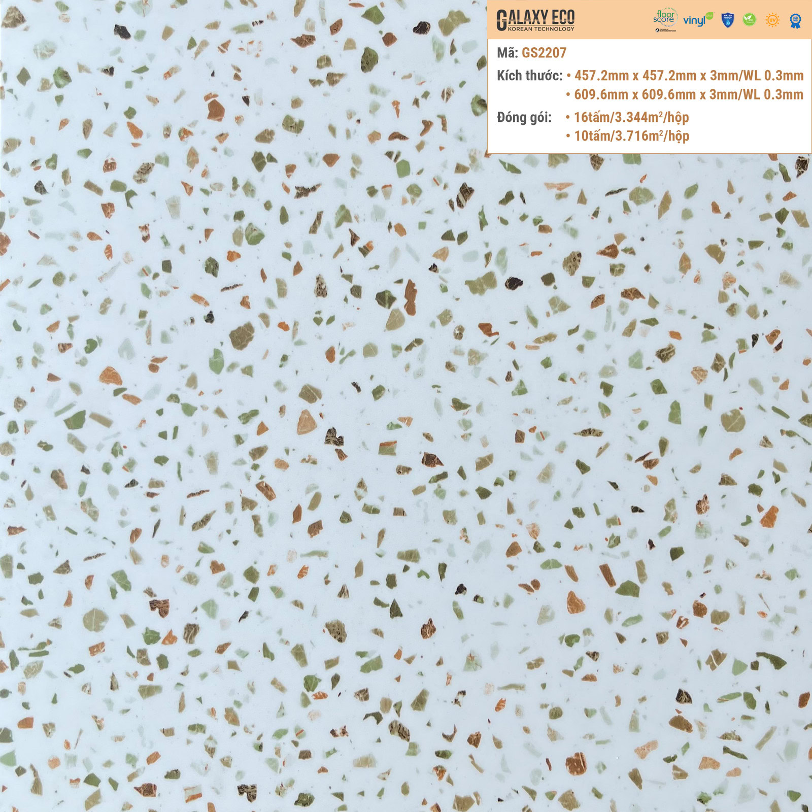 Galaxy Eco GS2207 Vinyl Flooring