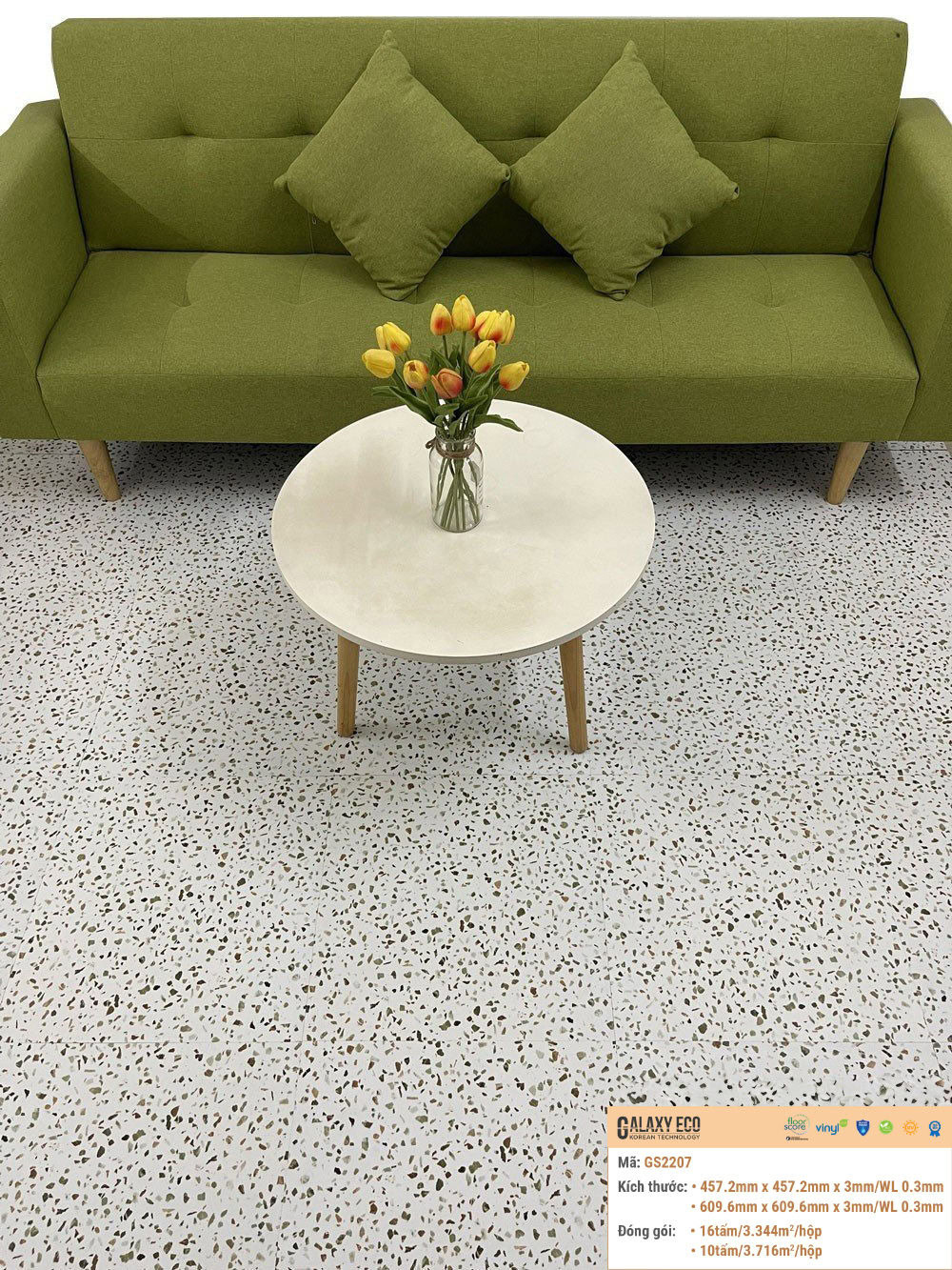 Galaxy Eco GS2207 Vinyl Flooring