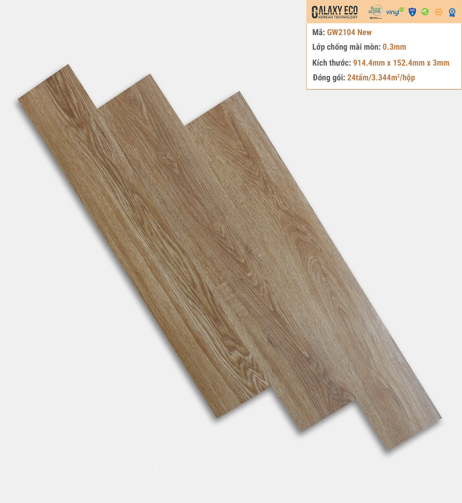 Galaxy Eco GW2104 New Vinyl Flooring