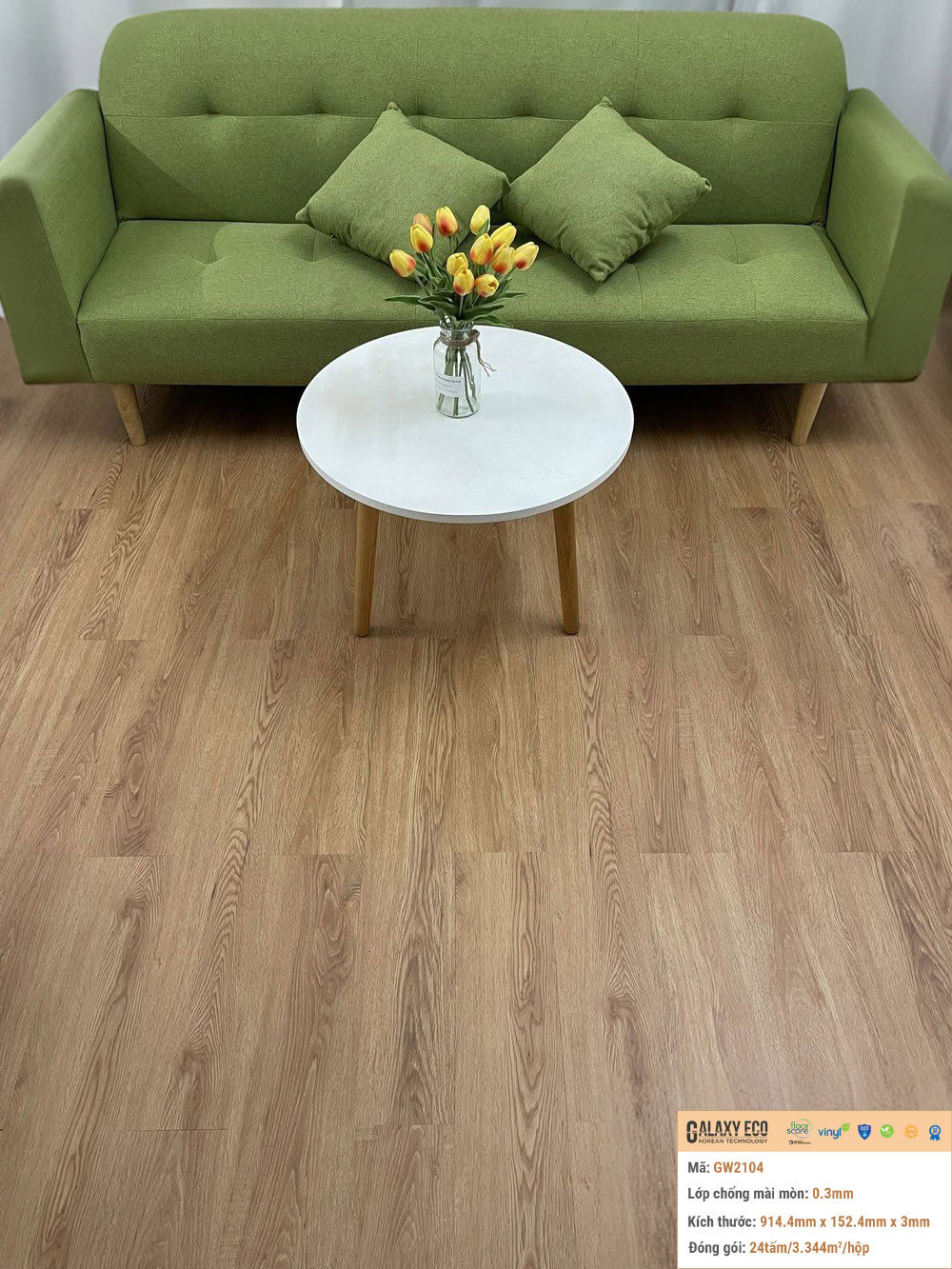 Galaxy Eco GW2104 New Vinyl Flooring