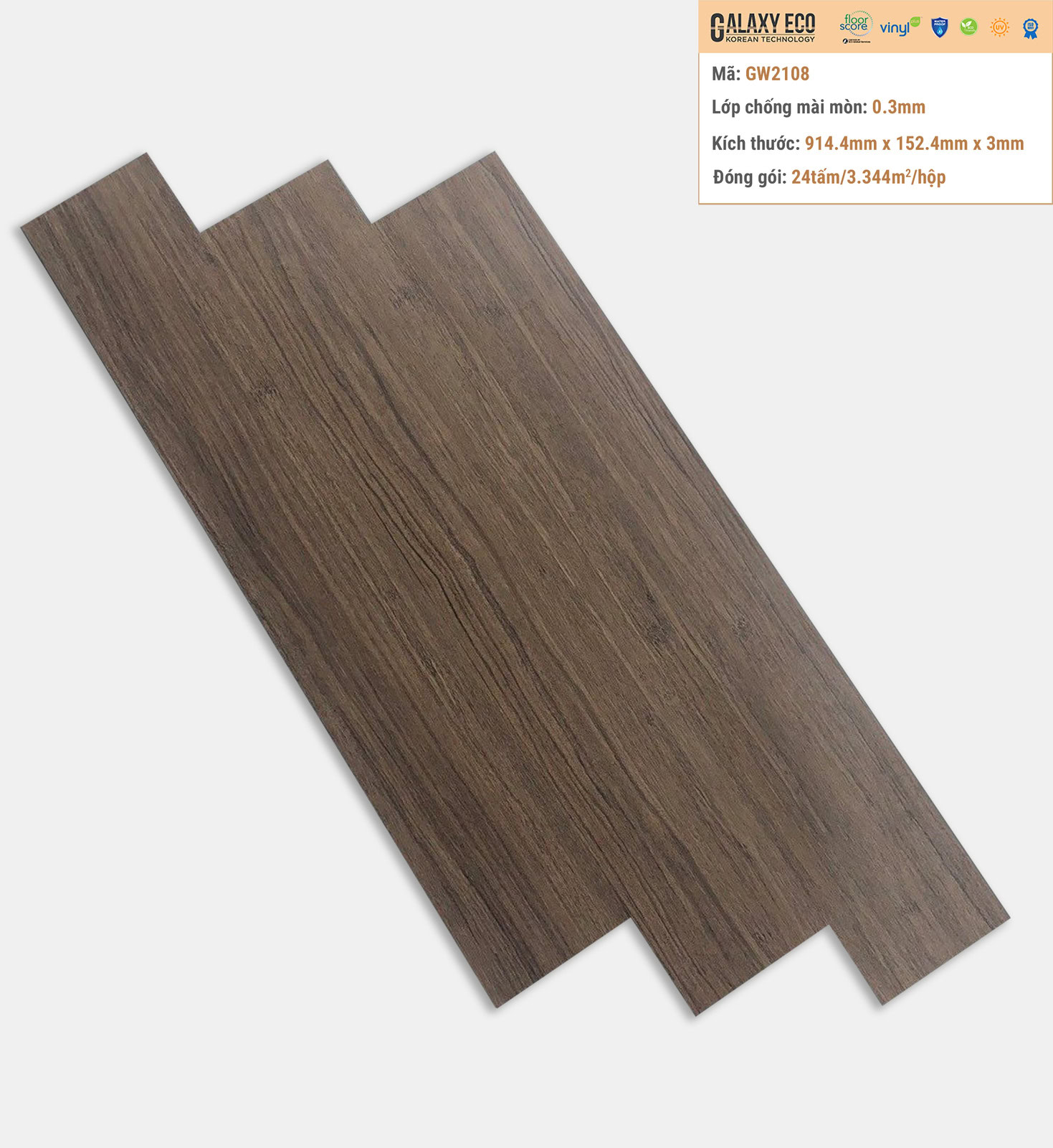 Galaxy Eco GW2108 Vinyl Flooring