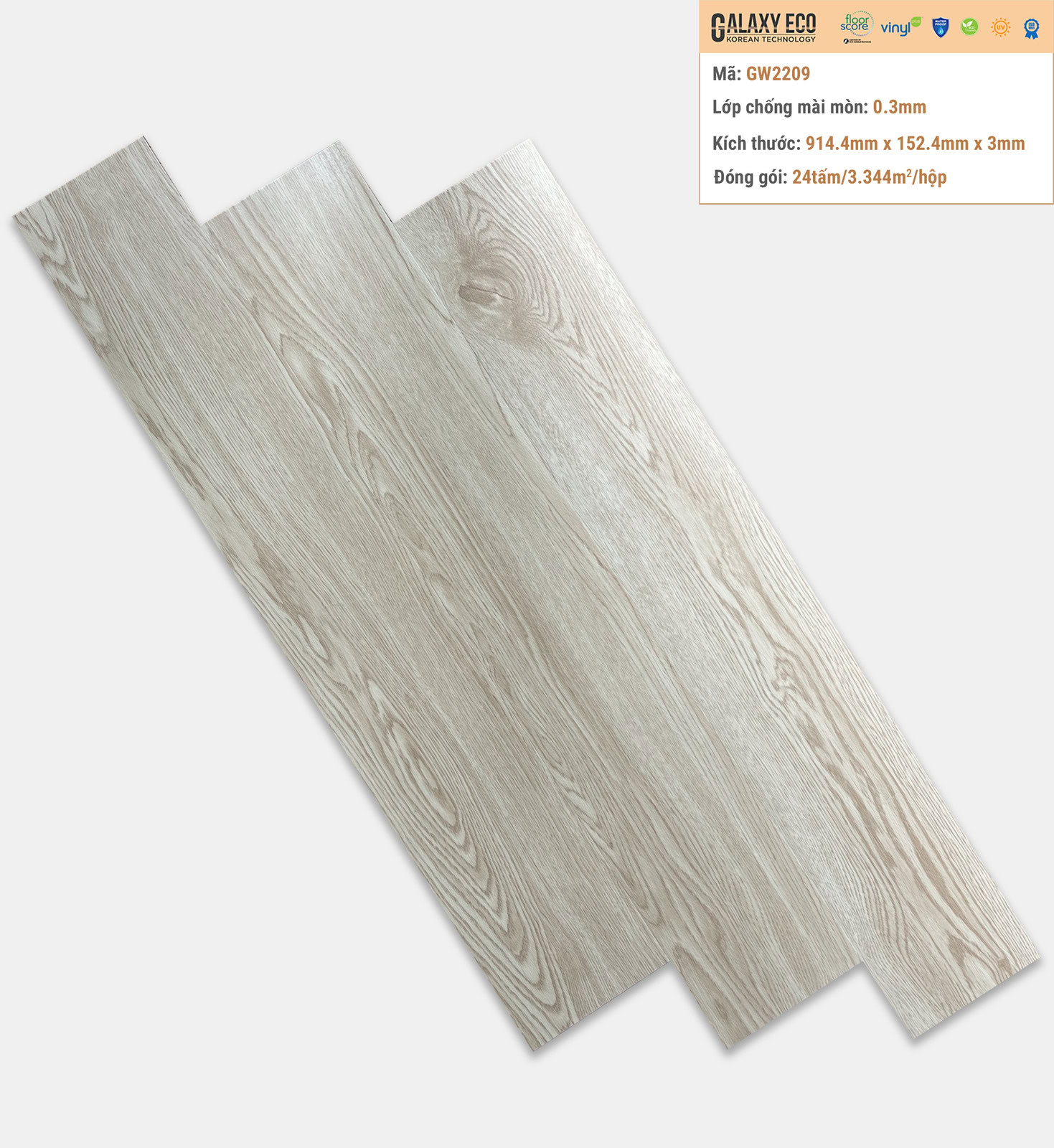 Galaxy Eco GW2209 Vinyl Flooring
