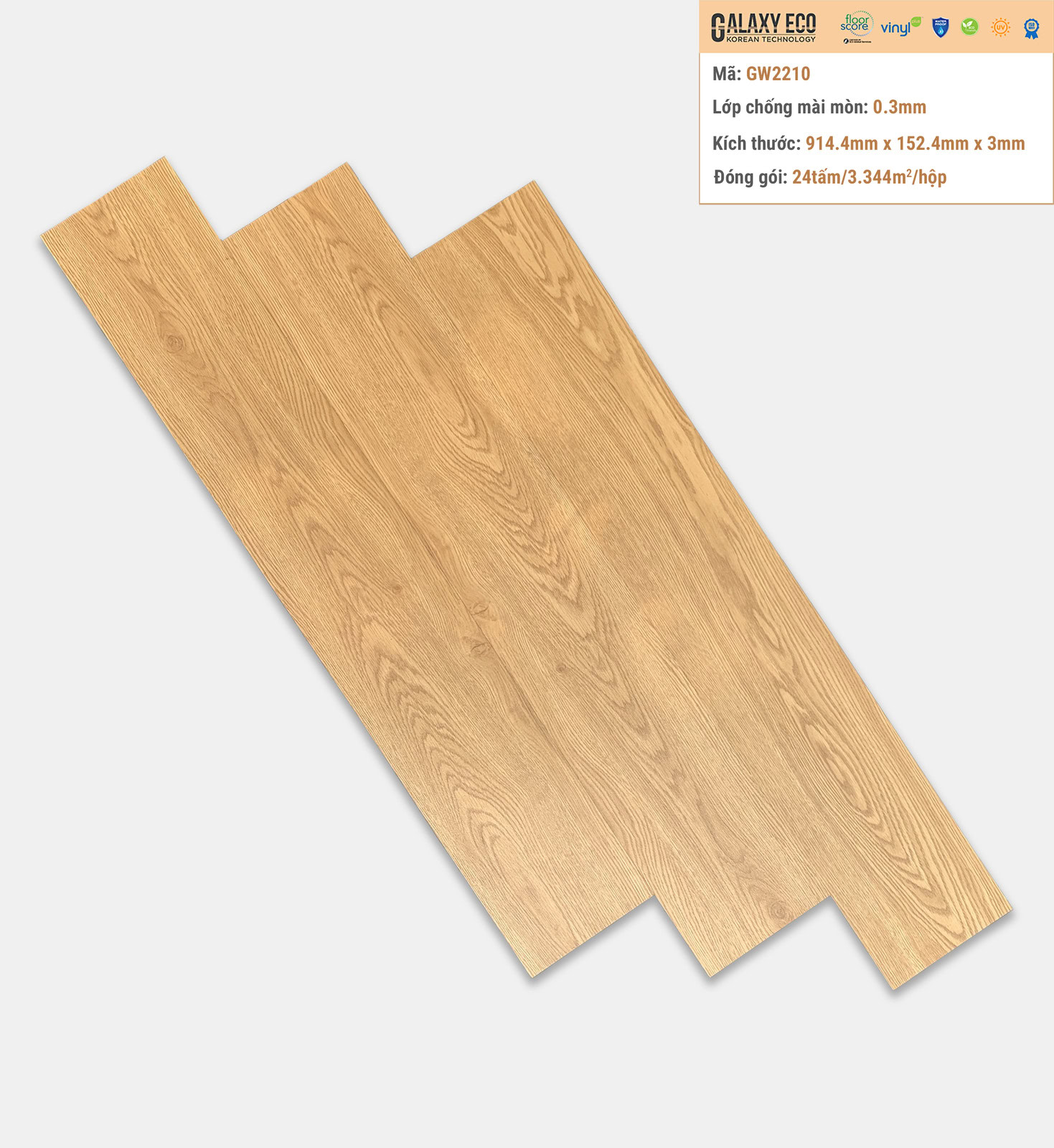 Galaxy Eco GW2210 Vinyl Flooring