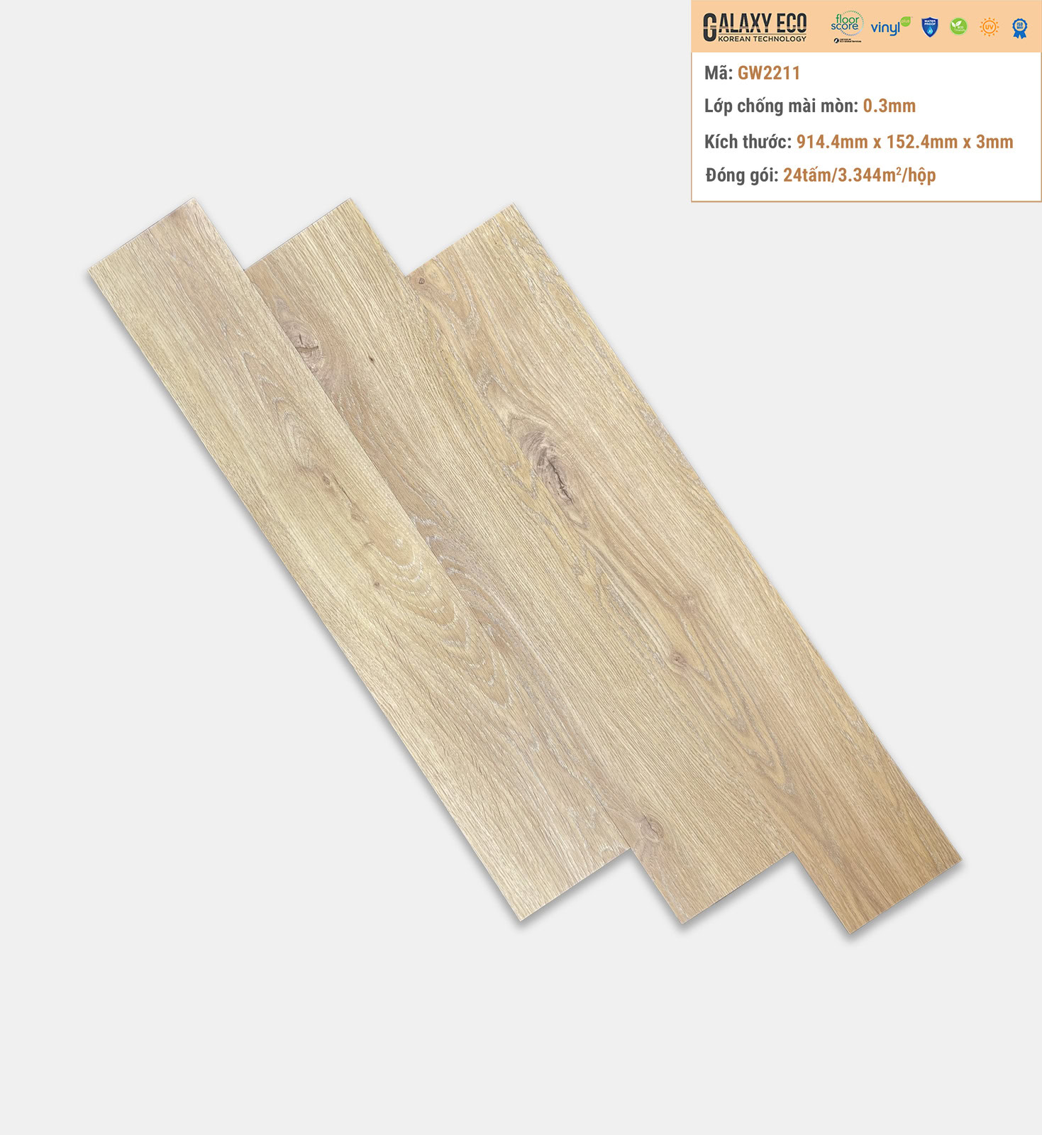 Galaxy Eco GW2211 Vinyl Flooring