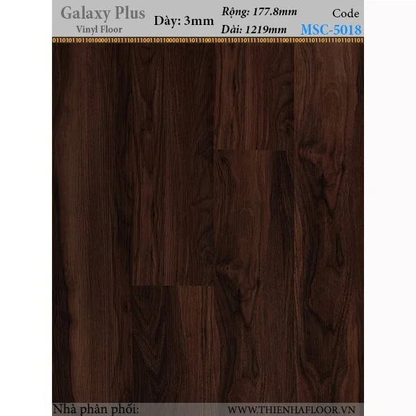 Sàn Nhựa Galaxy Plus MSC 5018
