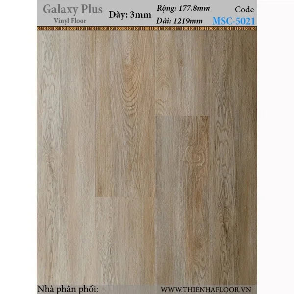 Sàn Nhựa Galaxy Plus MSC 5021