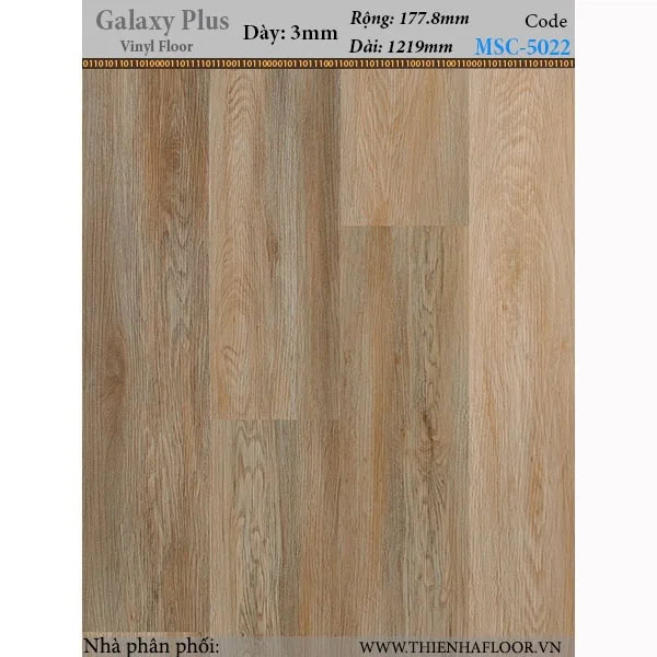Sàn Nhựa Galaxy Plus MSC 5022