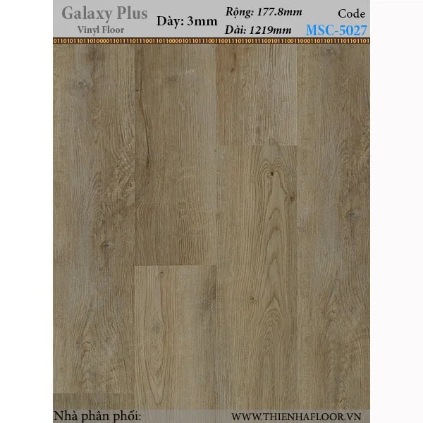 Sàn Nhựa Galaxy Plus MSC 5027