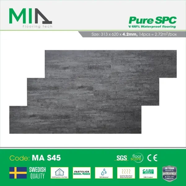 Sàn Nhựa Hèm Khóa MIA MA-S45