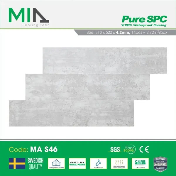 Sàn Nhựa Hèm Khóa MIA MA-S46