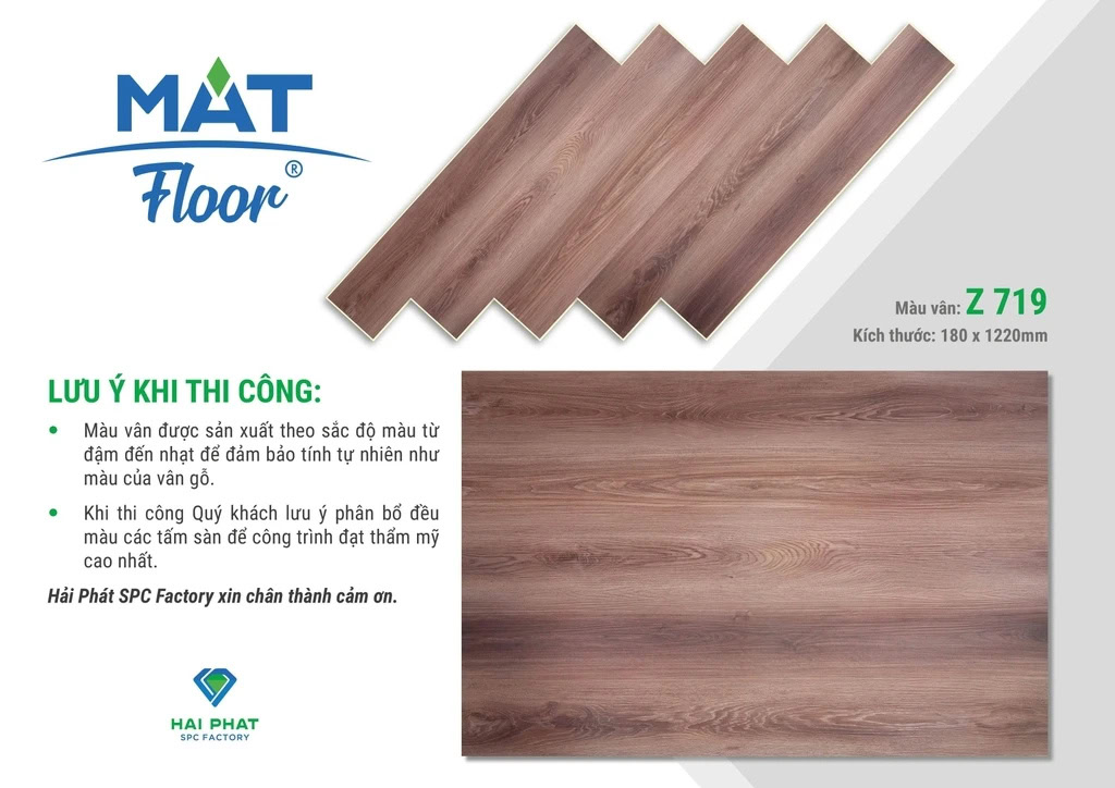 Sàn Nhựa Hèm Khóa MatFloor ZB719