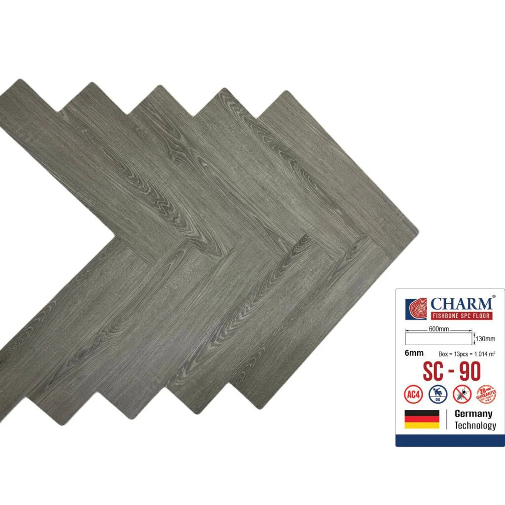 Charm Wood SC-90 Herringbone vinyl flooring