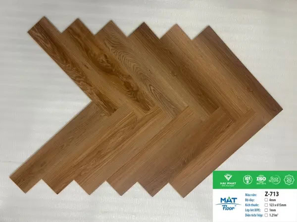 Matfloor Z713 Herringbone vinyl flooring