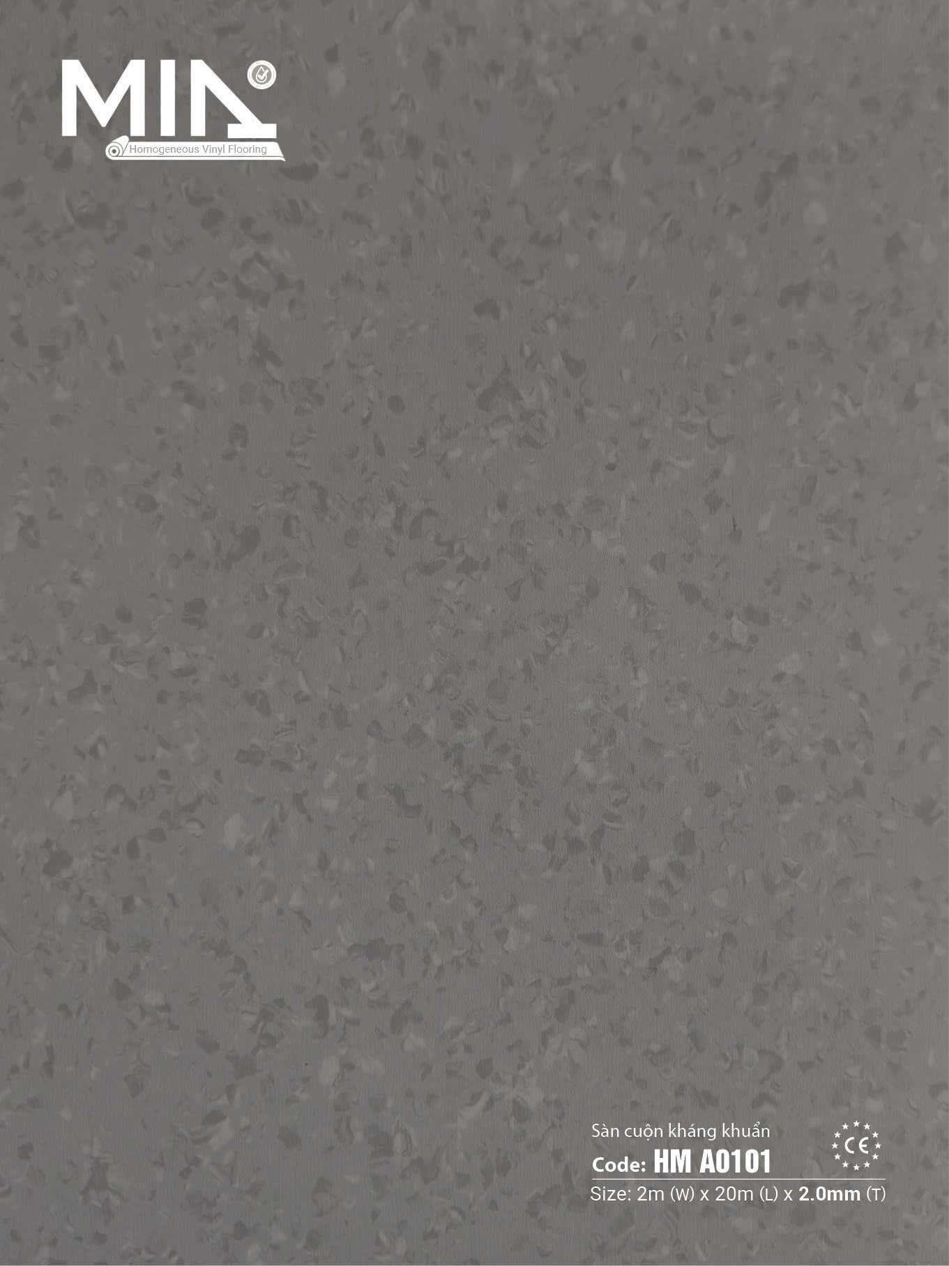 MIA HM-A0101 Antibacterial Vinyl Roll Flooring