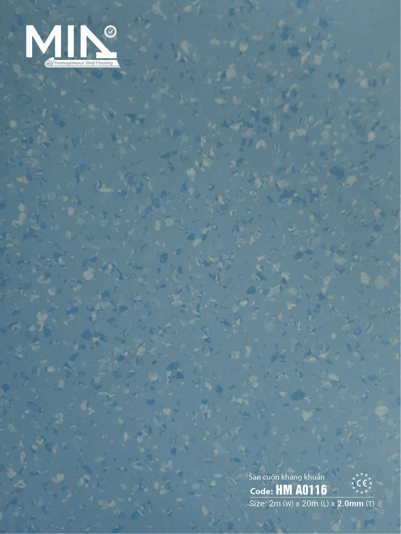 MIA HM-A0116 Antibacterial Vinyl Roll Flooring
