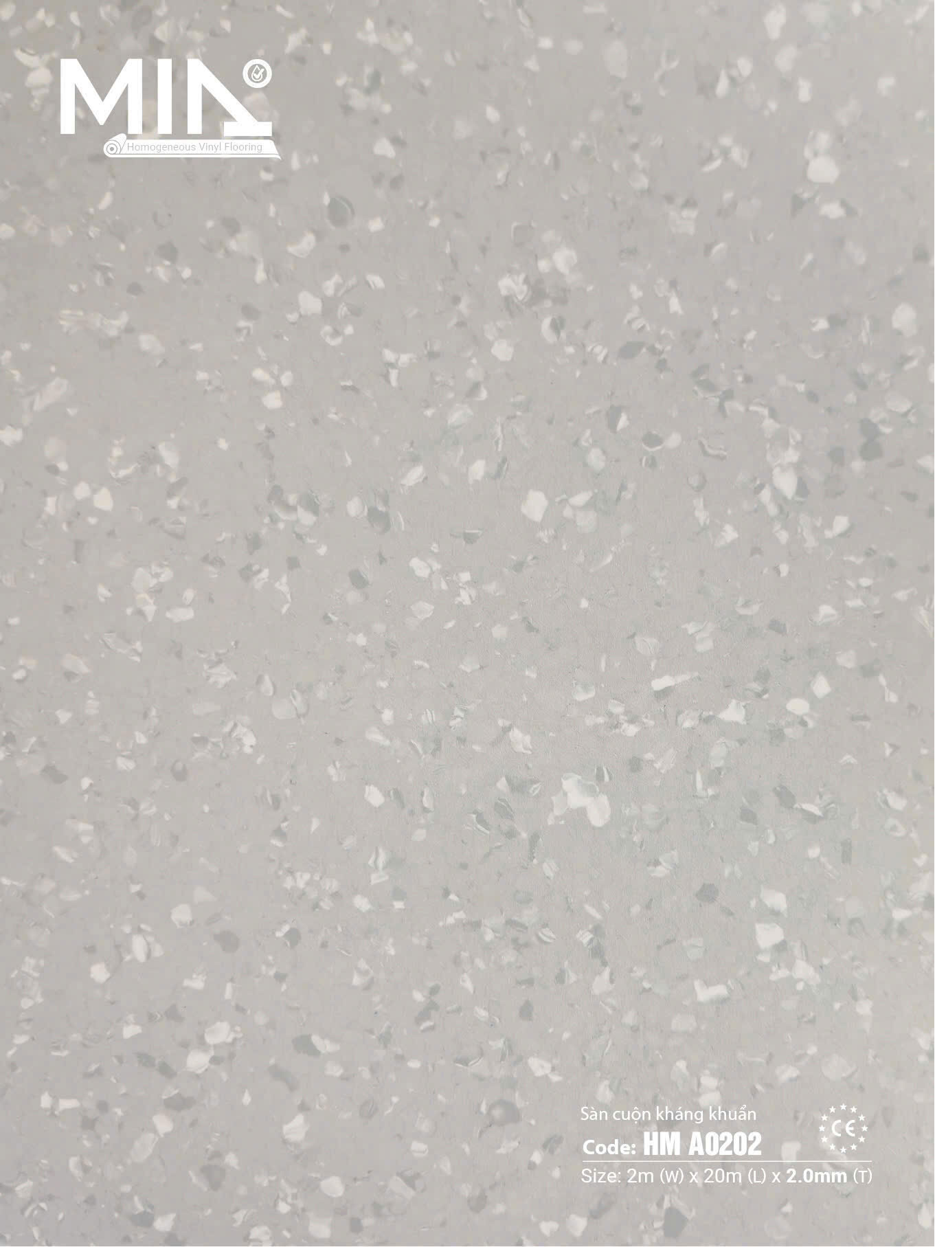 MIA HM-A0202 Antibacterial Vinyl Roll Flooring
