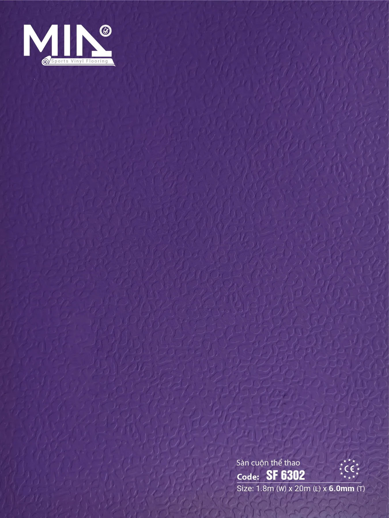 MIA SF-6302 Sports Vinyl Roll Flooring