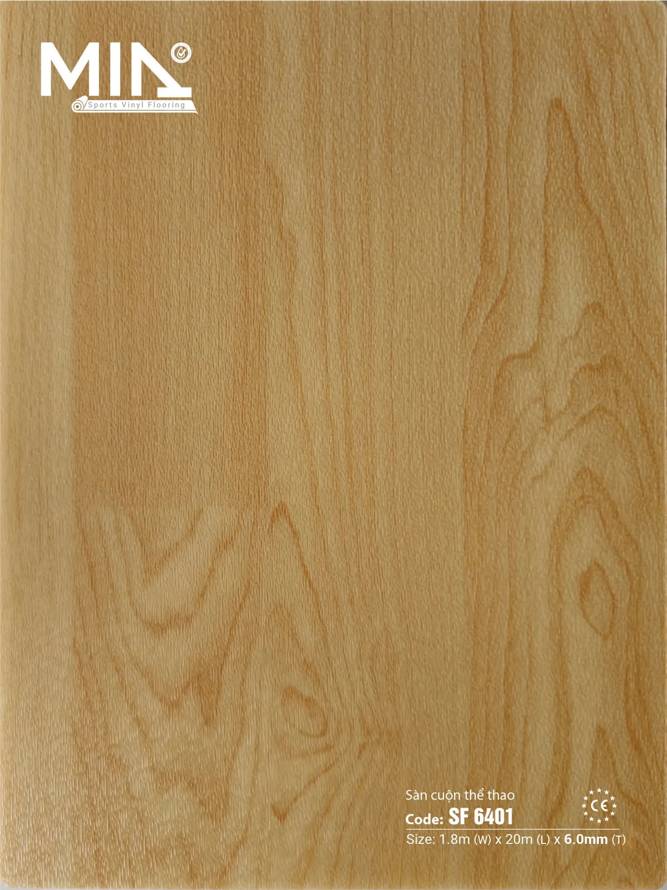 MIA SF-6401 Sports Vinyl Roll Flooring