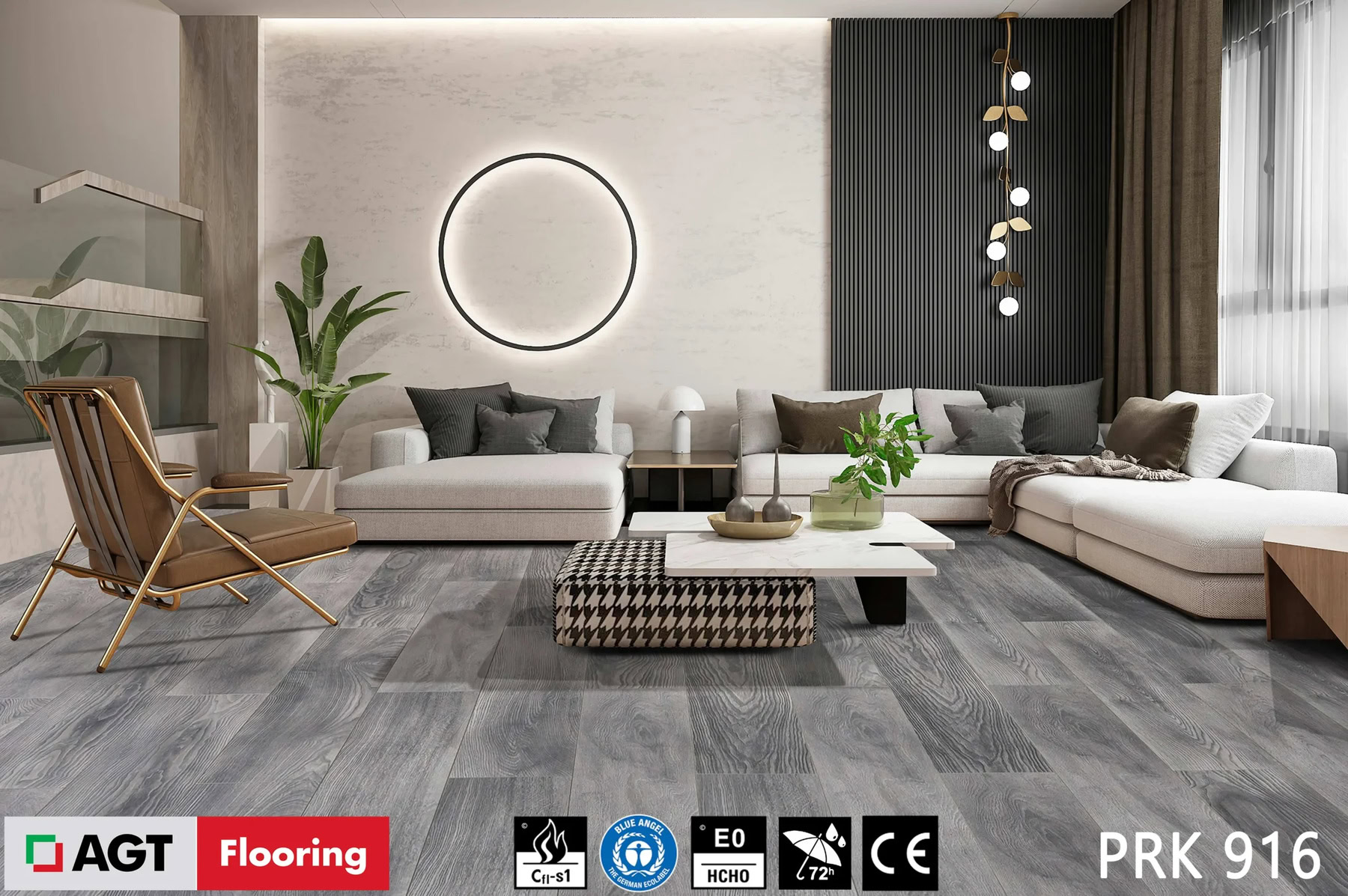 AGT Marcopolo PRK916 12mm Laminate Flooring