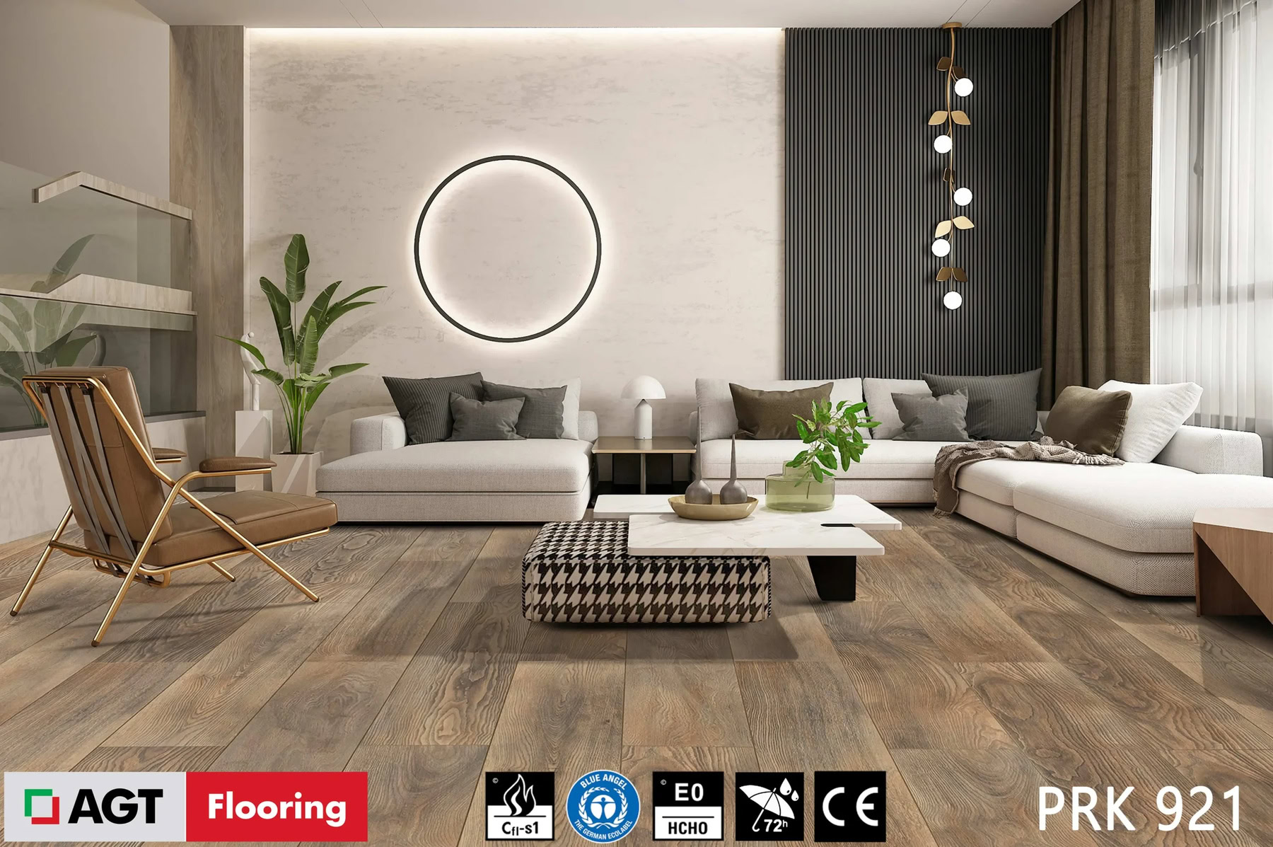 AGT Marcopolo PRK921 12mm Laminate Flooring