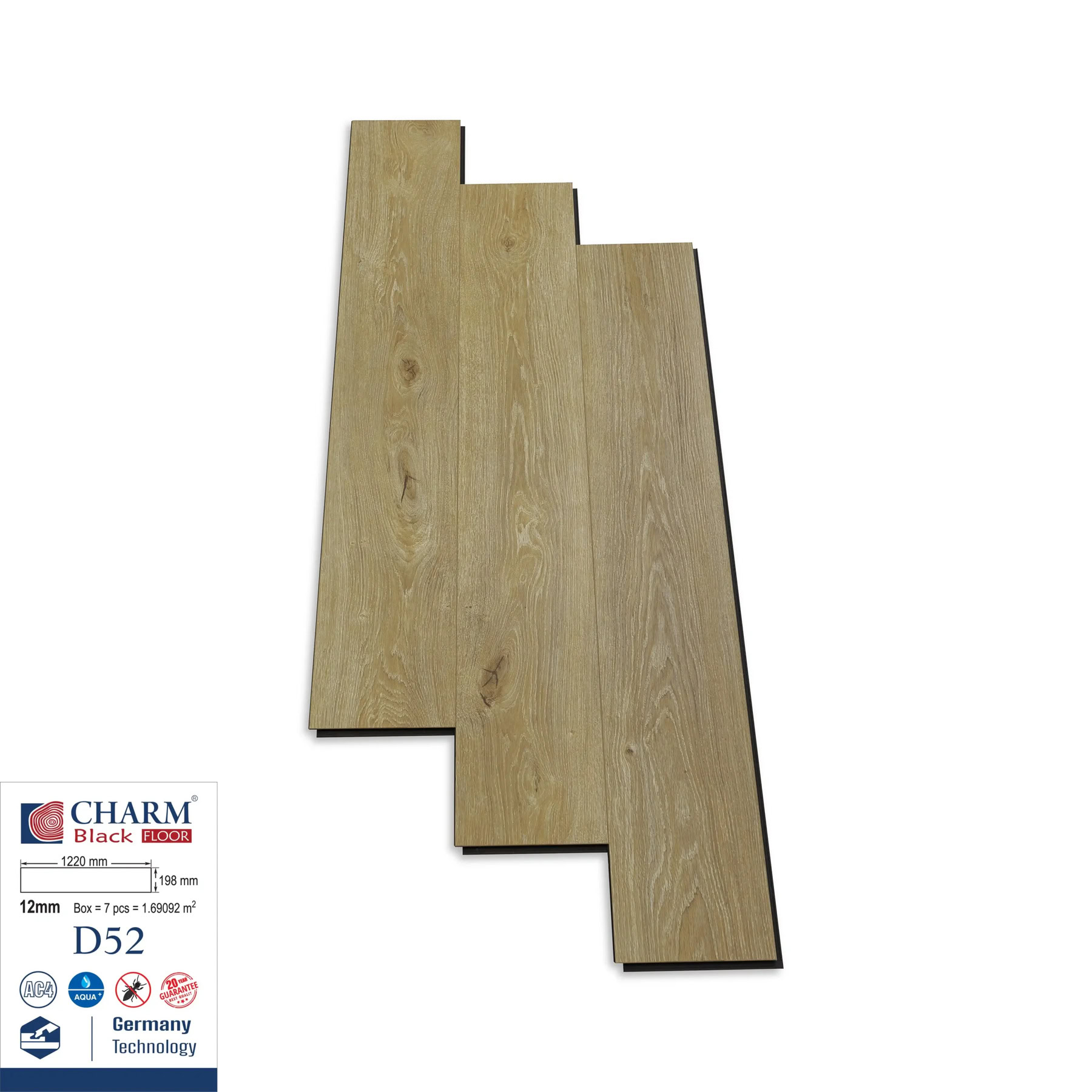 Sàn gỗ Charm Wood D52