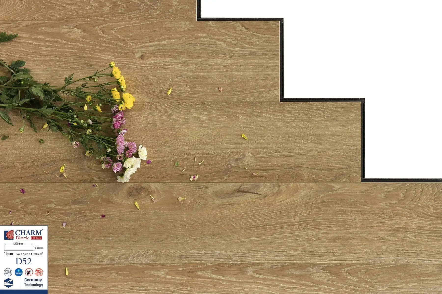 Charm Wood D52 Laminate Flooring