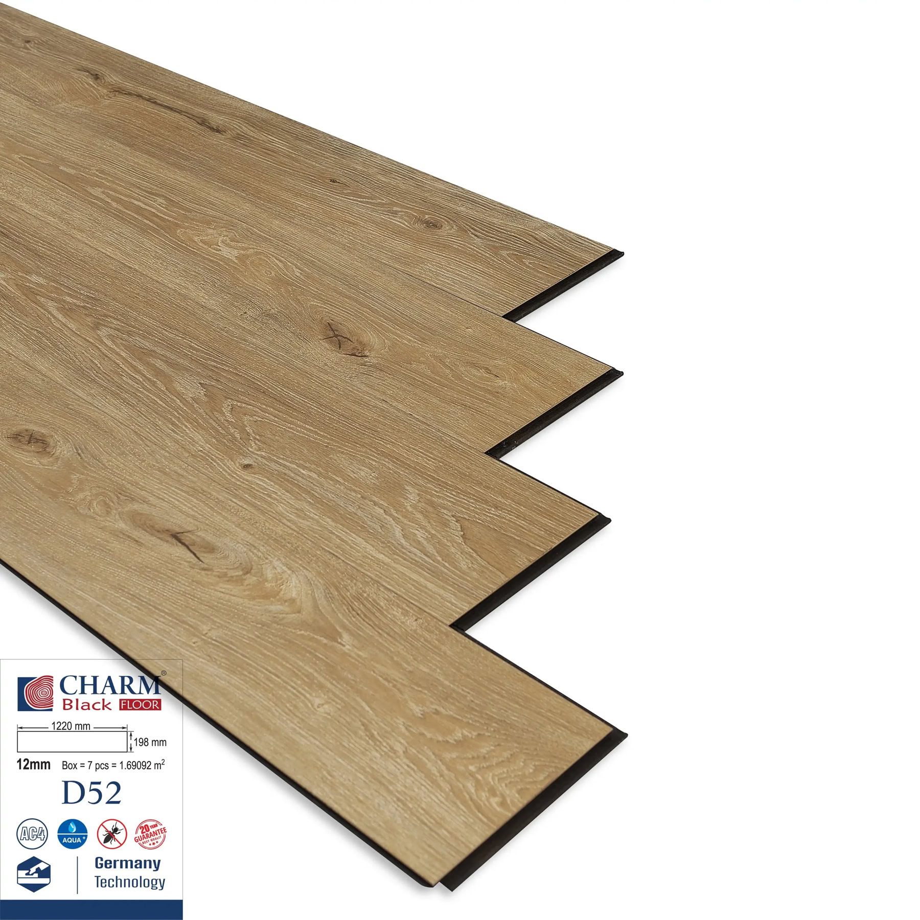 Charm Wood D52 Laminate Flooring