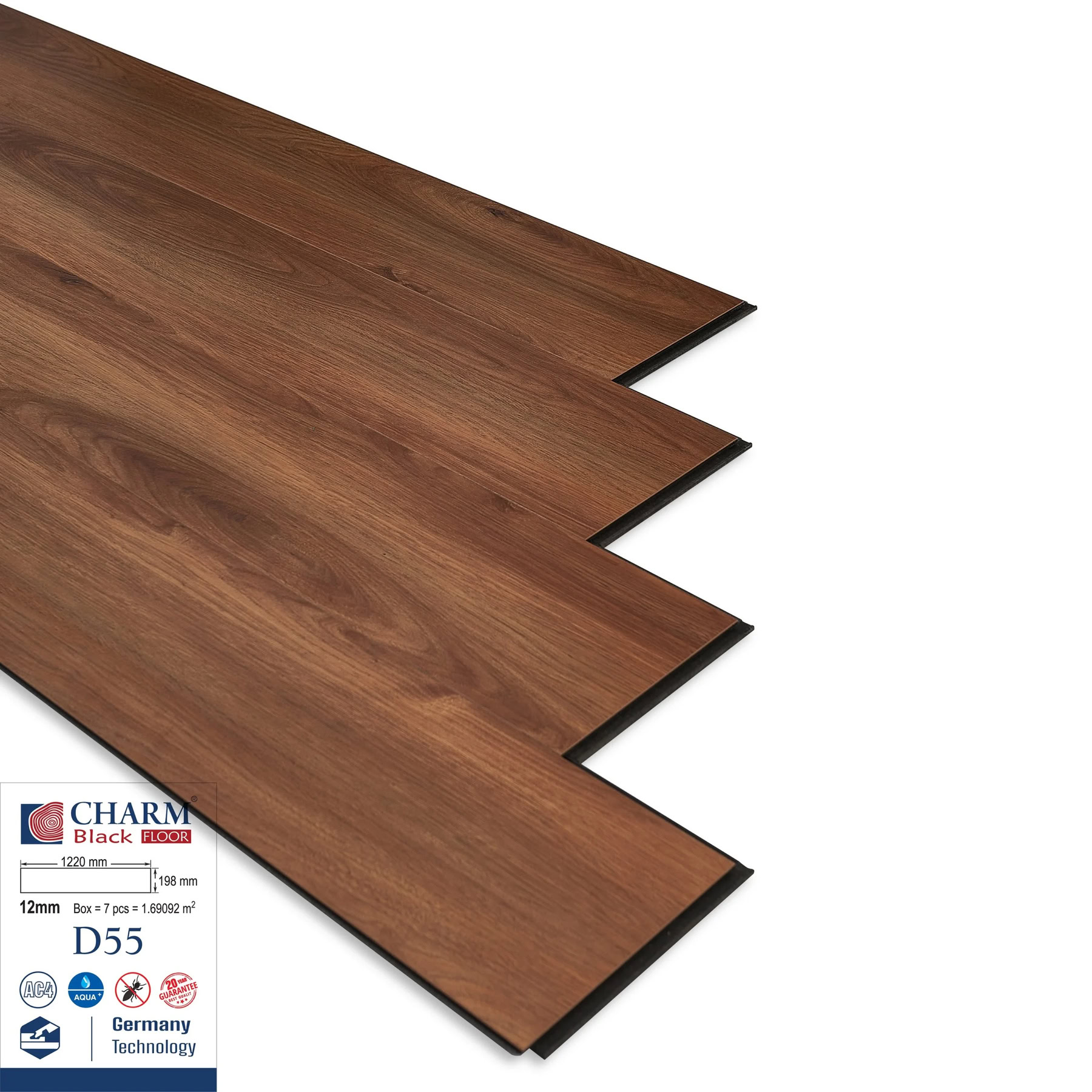 Charm Wood D55 Laminate Flooring