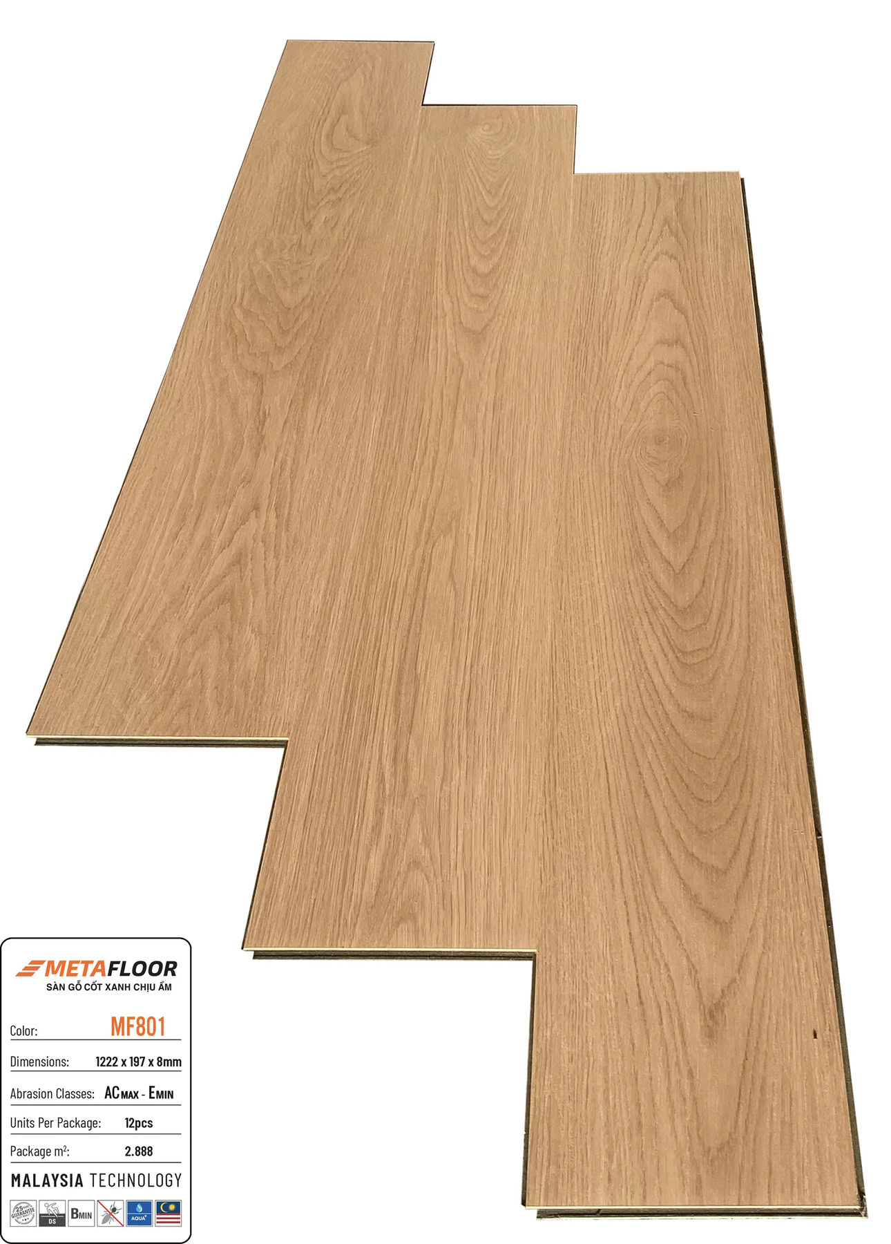 Sàn Gỗ Meta Floor MF801