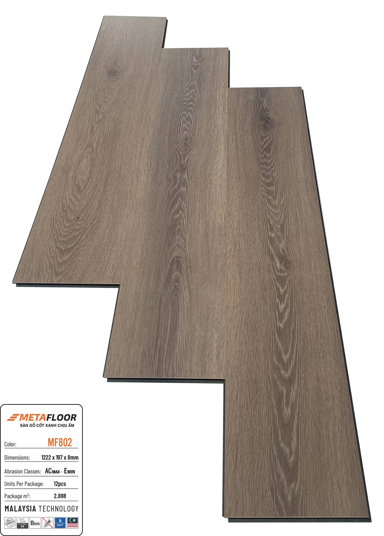 Sàn Gỗ Meta Floor MF802