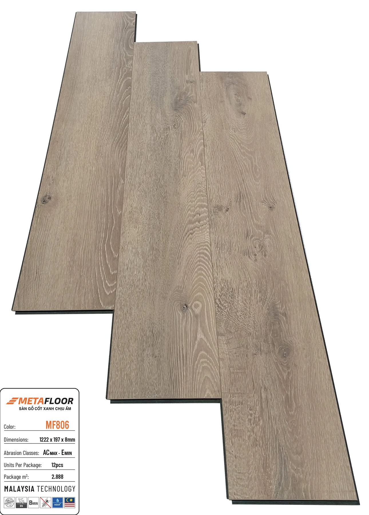 Sàn Gỗ Meta Floor MF806