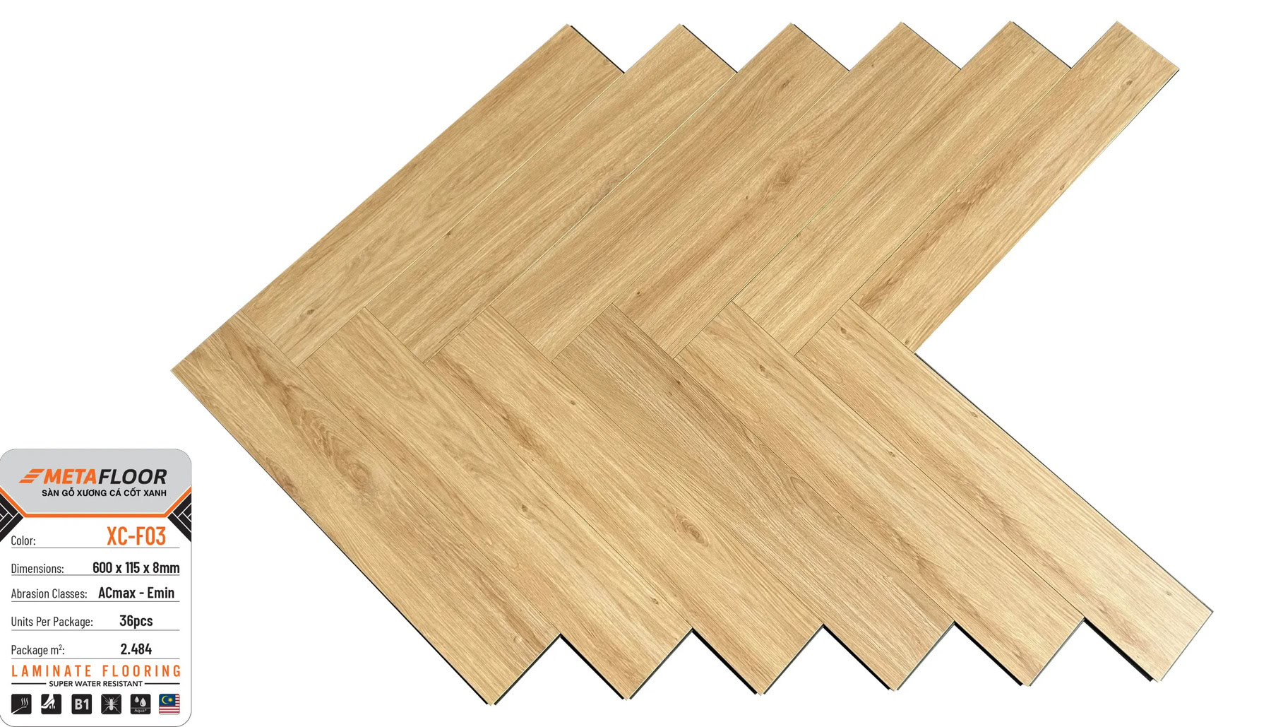 Sàn gỗ Meta Floor XC-F03