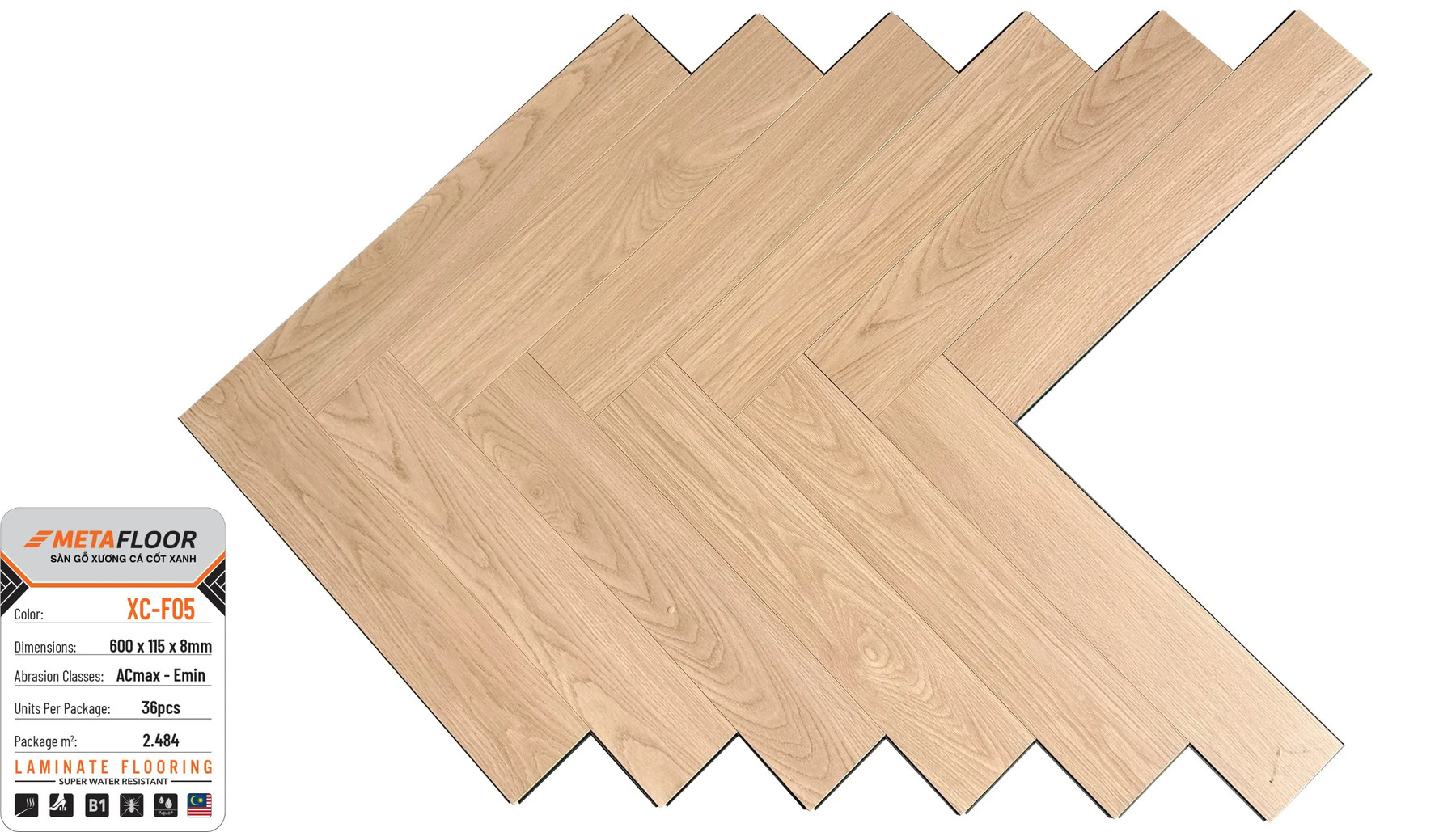 Sàn gỗ Meta Floor XC-F05
