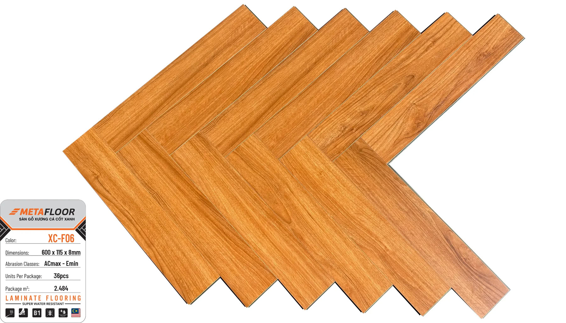 Sàn gỗ Meta Floor XC-F06