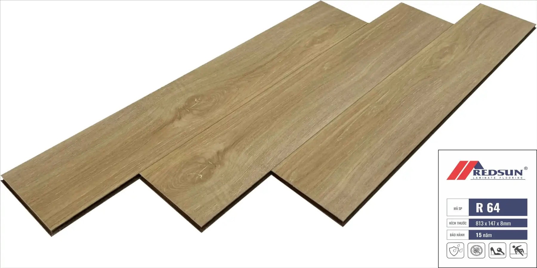 Sàn gỗ Redsun R64