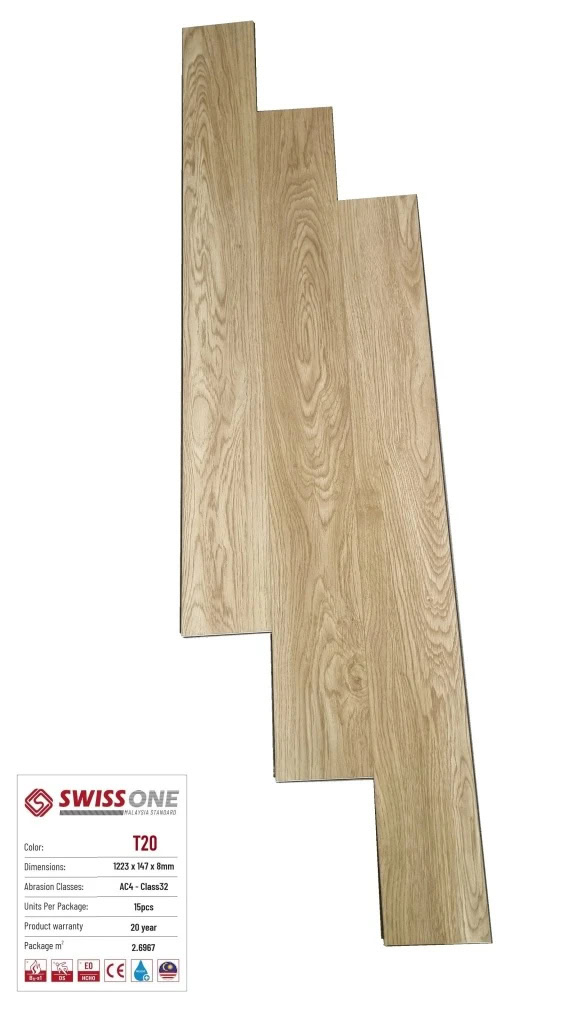 Sàn gỗ Swiss One T20