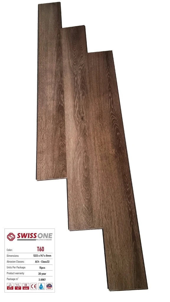 Sàn gỗ Swiss One T60