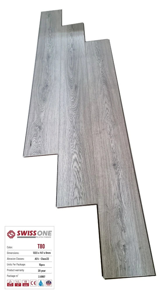 Sàn gỗ Swiss One T80