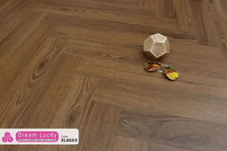 Dream Lucky XL8669 Herringbone Laminate Flooring