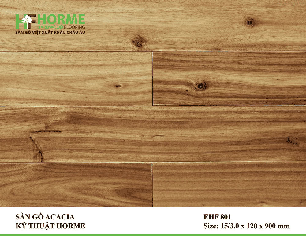 Sàn gỗ kỹ thuật Acacia EHF801