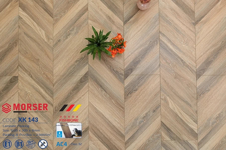 Sàn gỗ vân xương cá Morser XK143