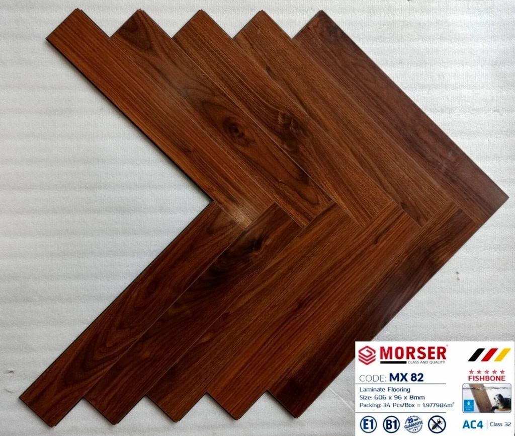 Sàn gỗ xương cá Morser MX82