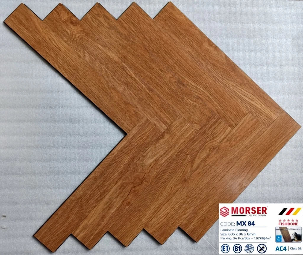 Sàn gỗ xương cá Morser MX84